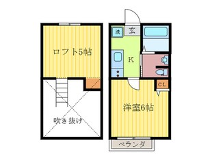 ロフティ西京極郡町の物件間取画像